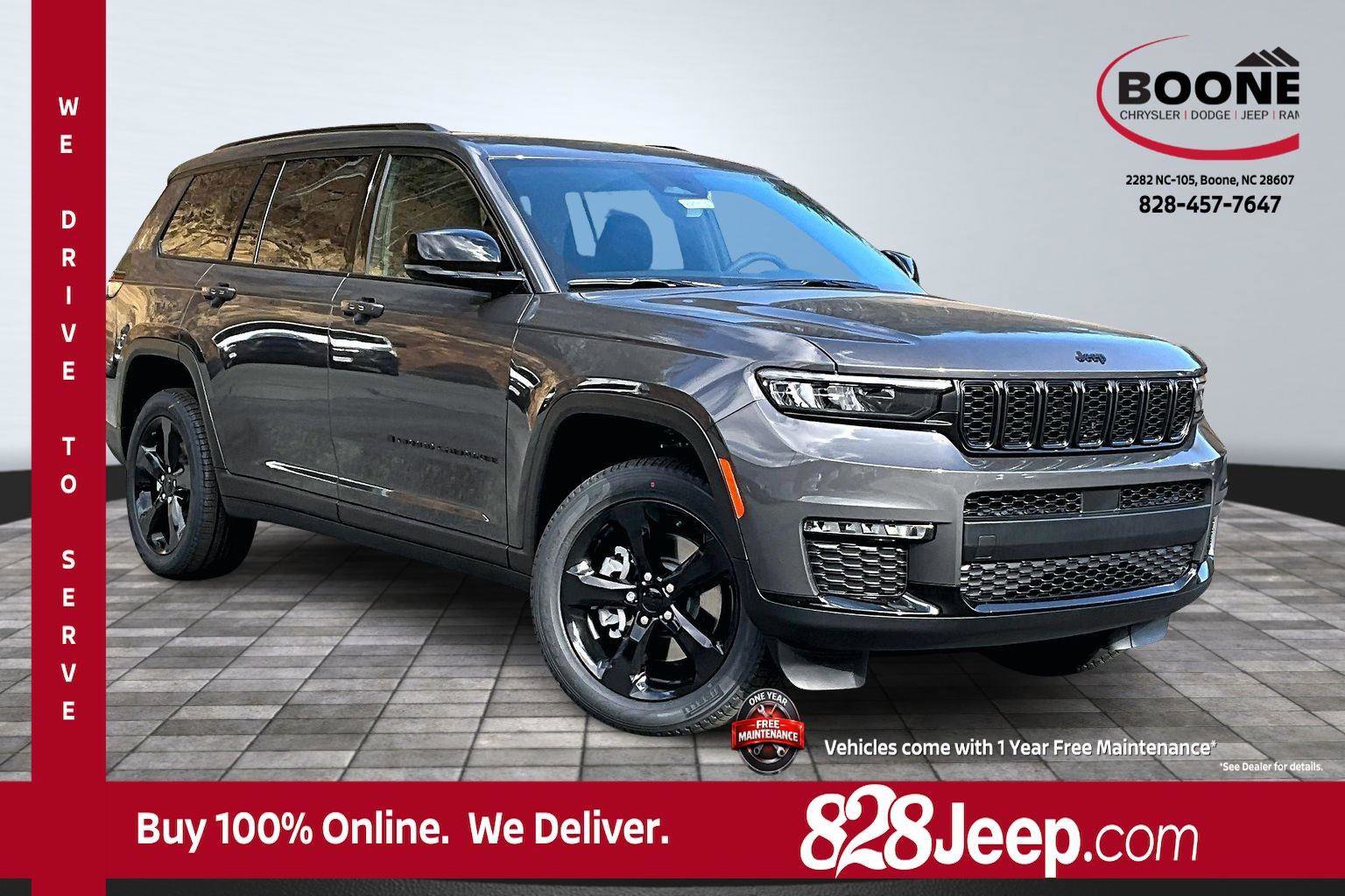 New 2025 Jeep Grand Cherokee L Limited w/ Black Appearance Package