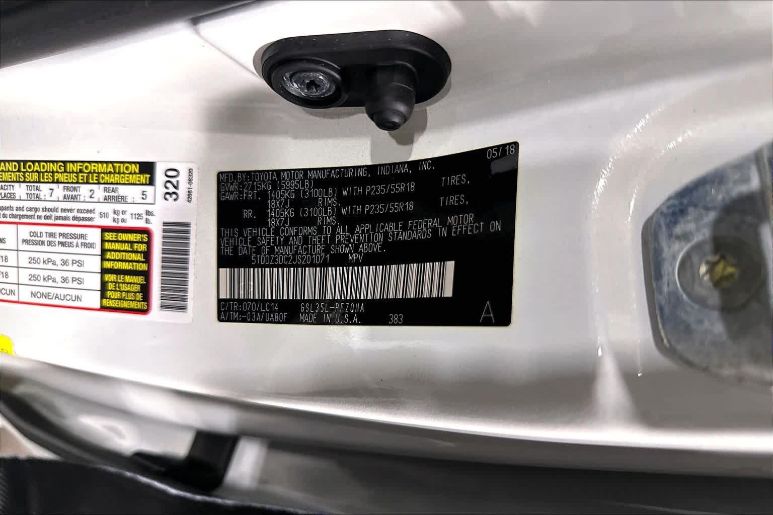 Used 2018 Toyota Sienna XLE Premium w/ Outdoor Package AWD/4WD image 37