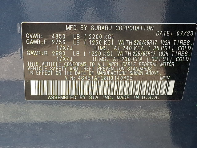 Certified 2024 Subaru Outback Premium image 27