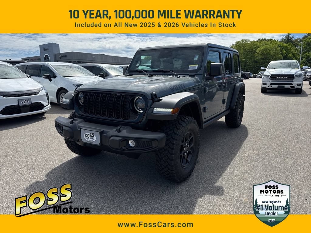 New 2026 Jeep Wrangler Unlimited Sport