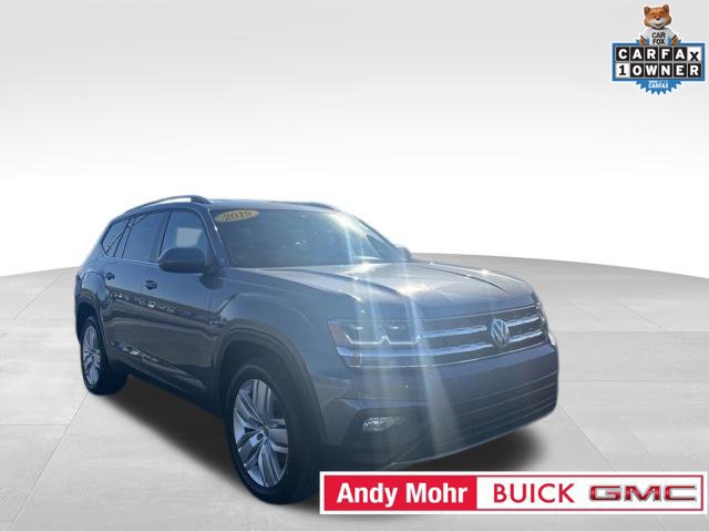 Used 2019 Volkswagen Atlas SE w/ Towing Package FWD 360° Tour