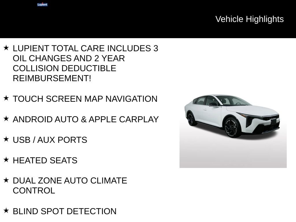 Certified 2025 Kia K4 GT-Line FWD image 8