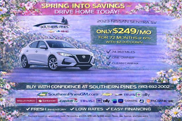 Used 2023 Nissan Sentra SV FWD image 2