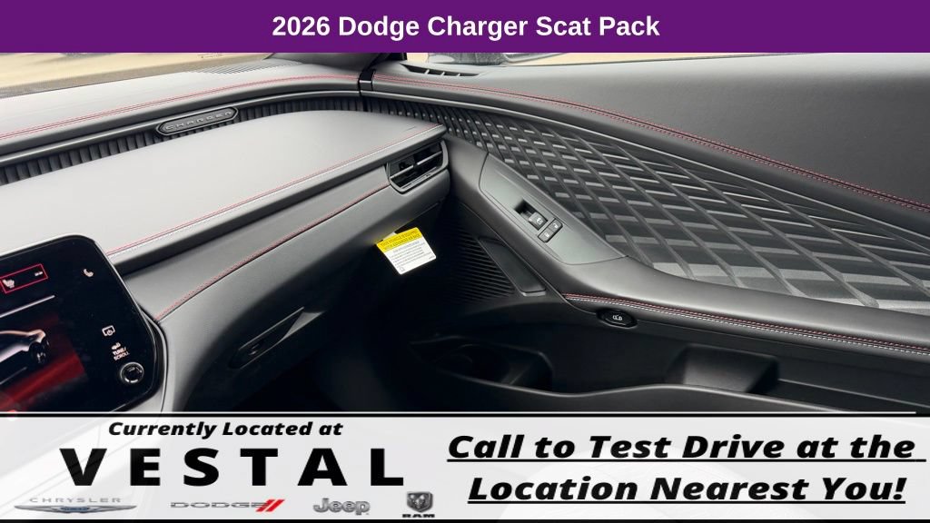 New 2026 Dodge Charger Scat Pack w/ Blacktop Package AWD/4WD image 49