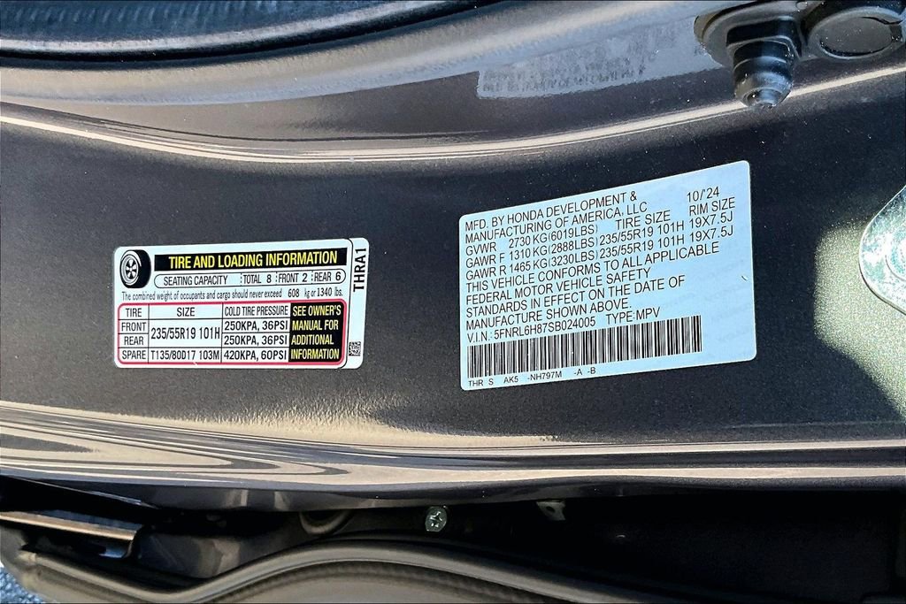 Used 2025 Honda Odyssey Touring image 16