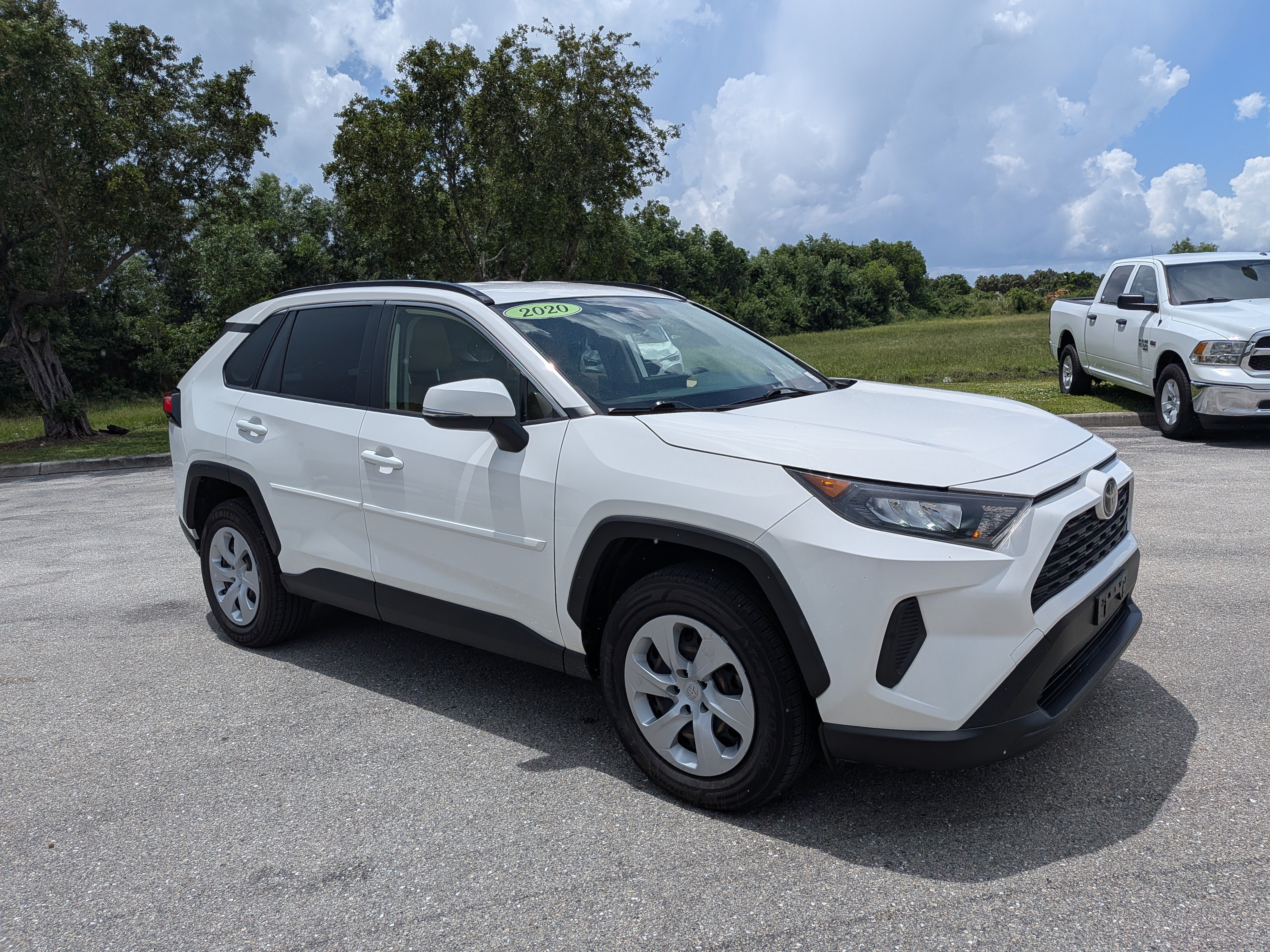 Used 2020 Toyota RAV4 LE w/ All Weather Liner Package AWD/4WD image 1