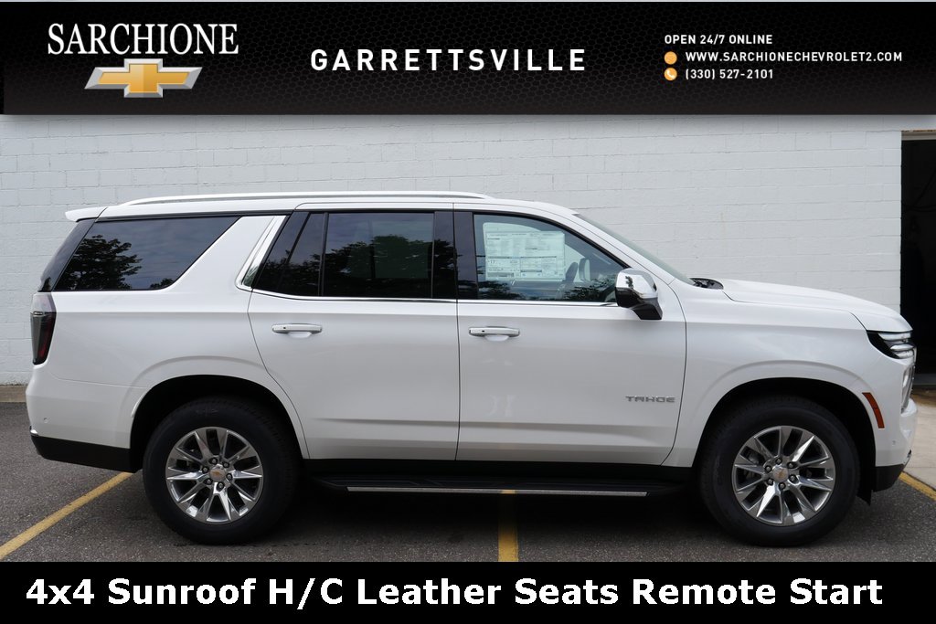 New 2025 Chevrolet Tahoe Premier w/ Sun And Tow Package