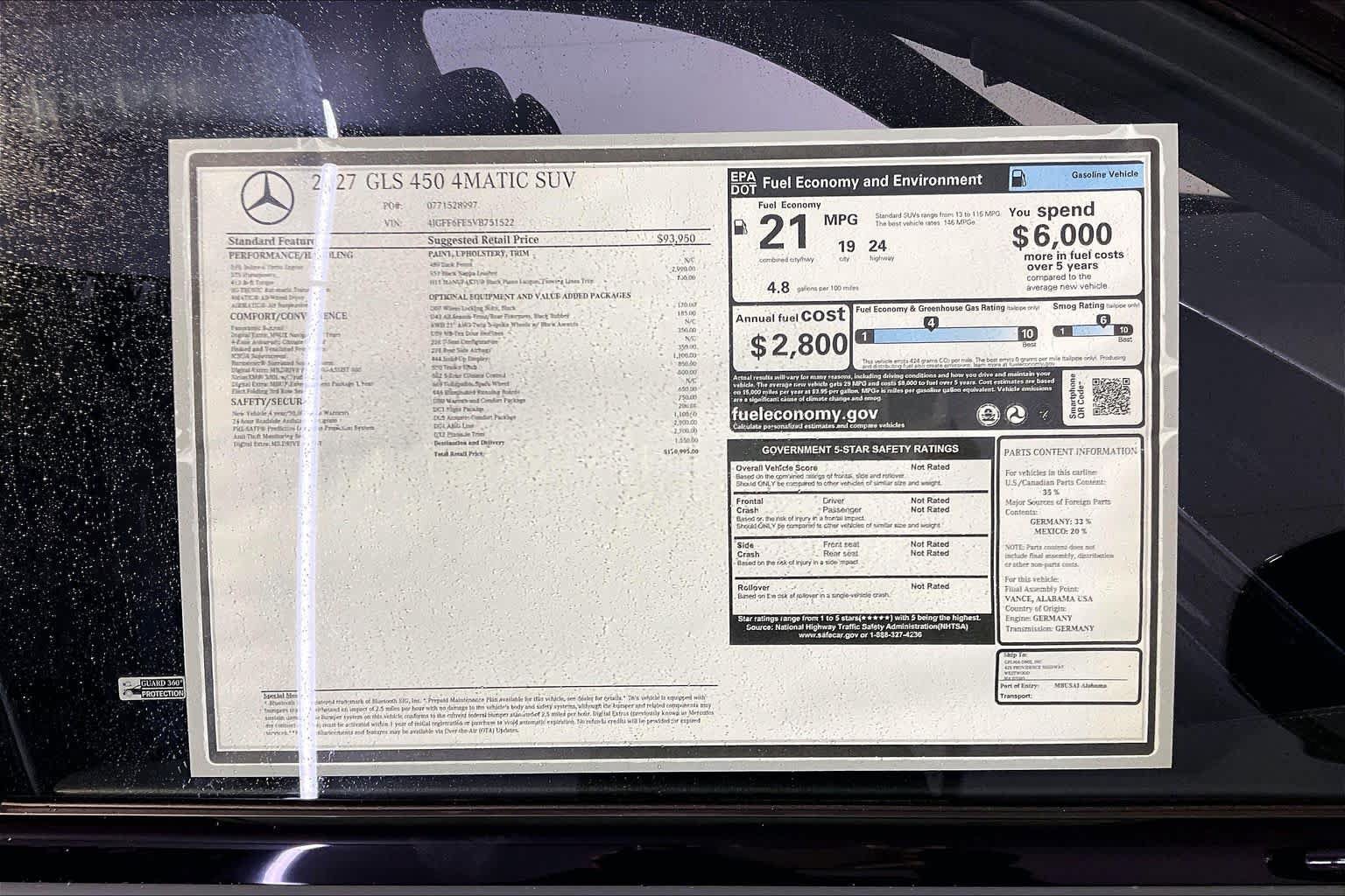New 2027 Mercedes-Benz GLS 450 4MATIC image 18