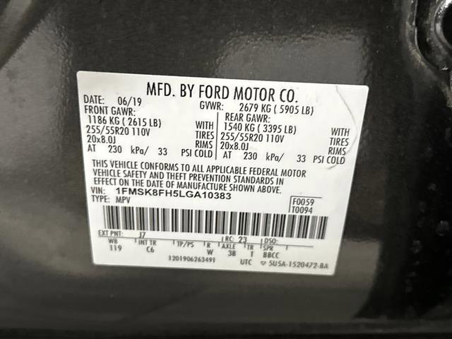 Used 2020 Ford Explorer Limited w/ Class III Trailer Tow Package image 42