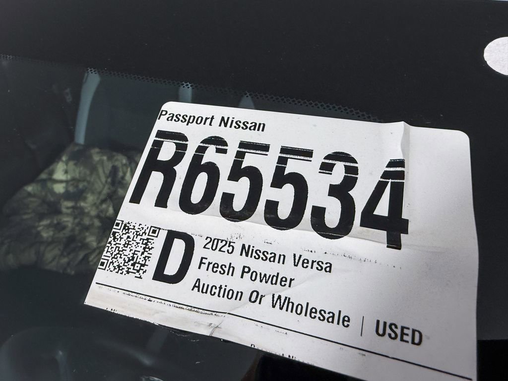 Certified 2025 Nissan Versa S w/ Trunk Package image 35