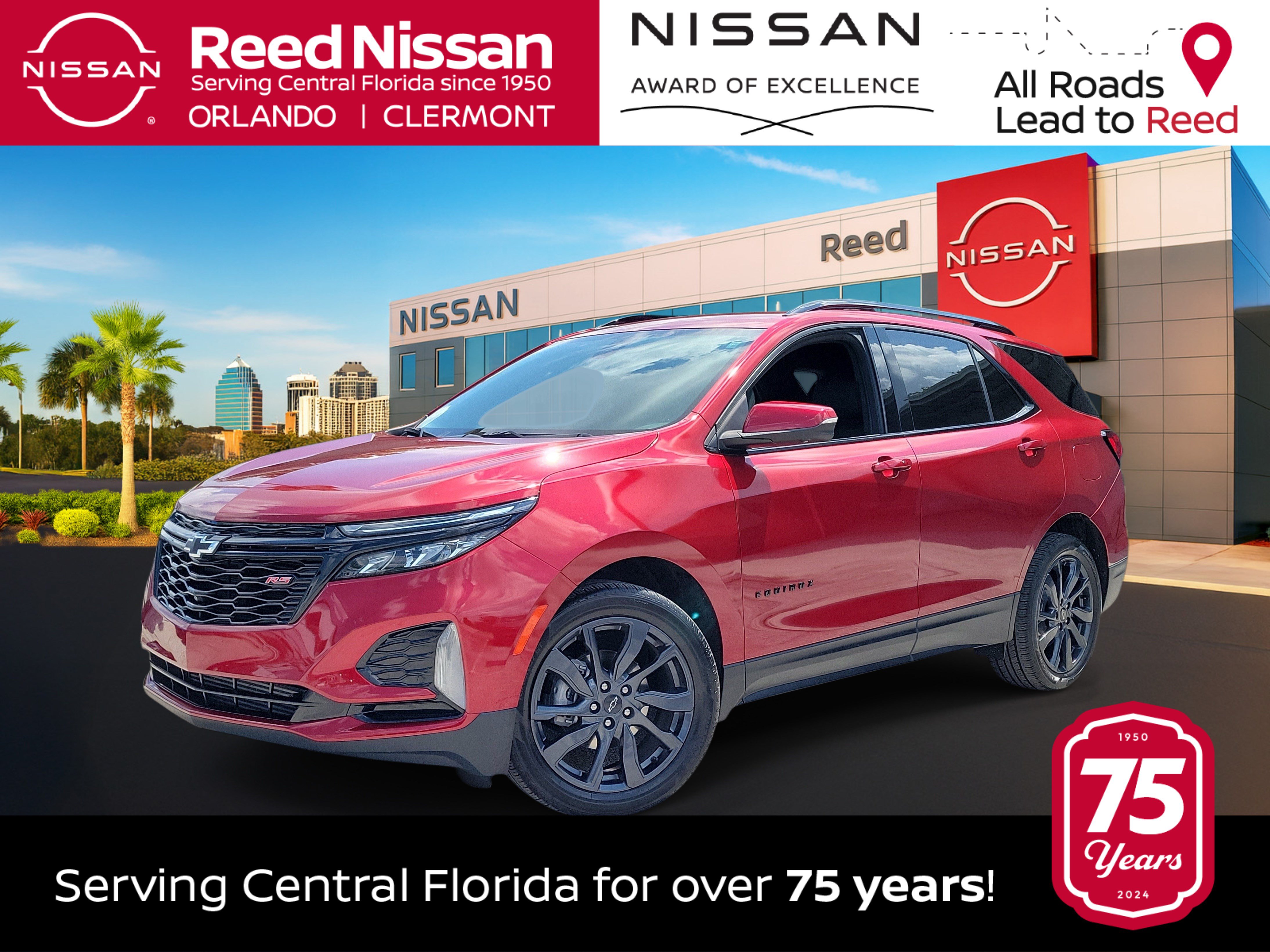Used 2024 Chevrolet Equinox RS FWD image 1
