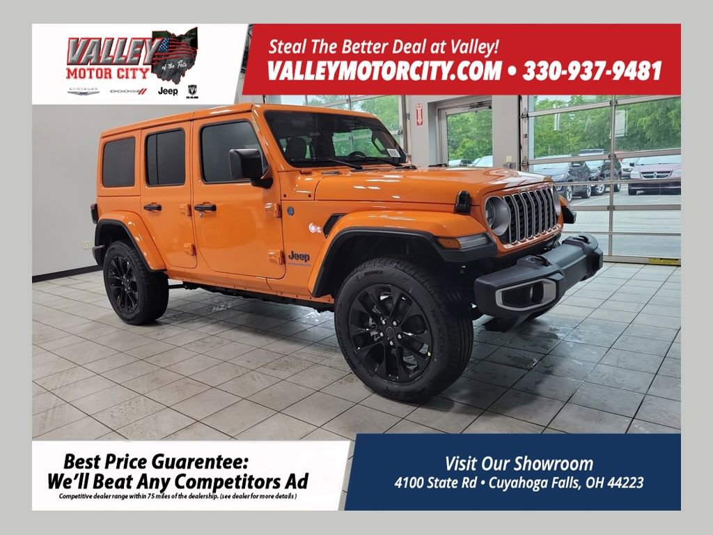 New 2025 Jeep Wrangler Unlimited Sahara w/ Safety Group