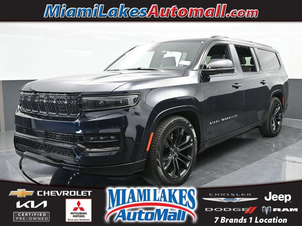 Used 2024 Jeep Grand Wagoneer L Series II w/ Quick Order Packagew 28T