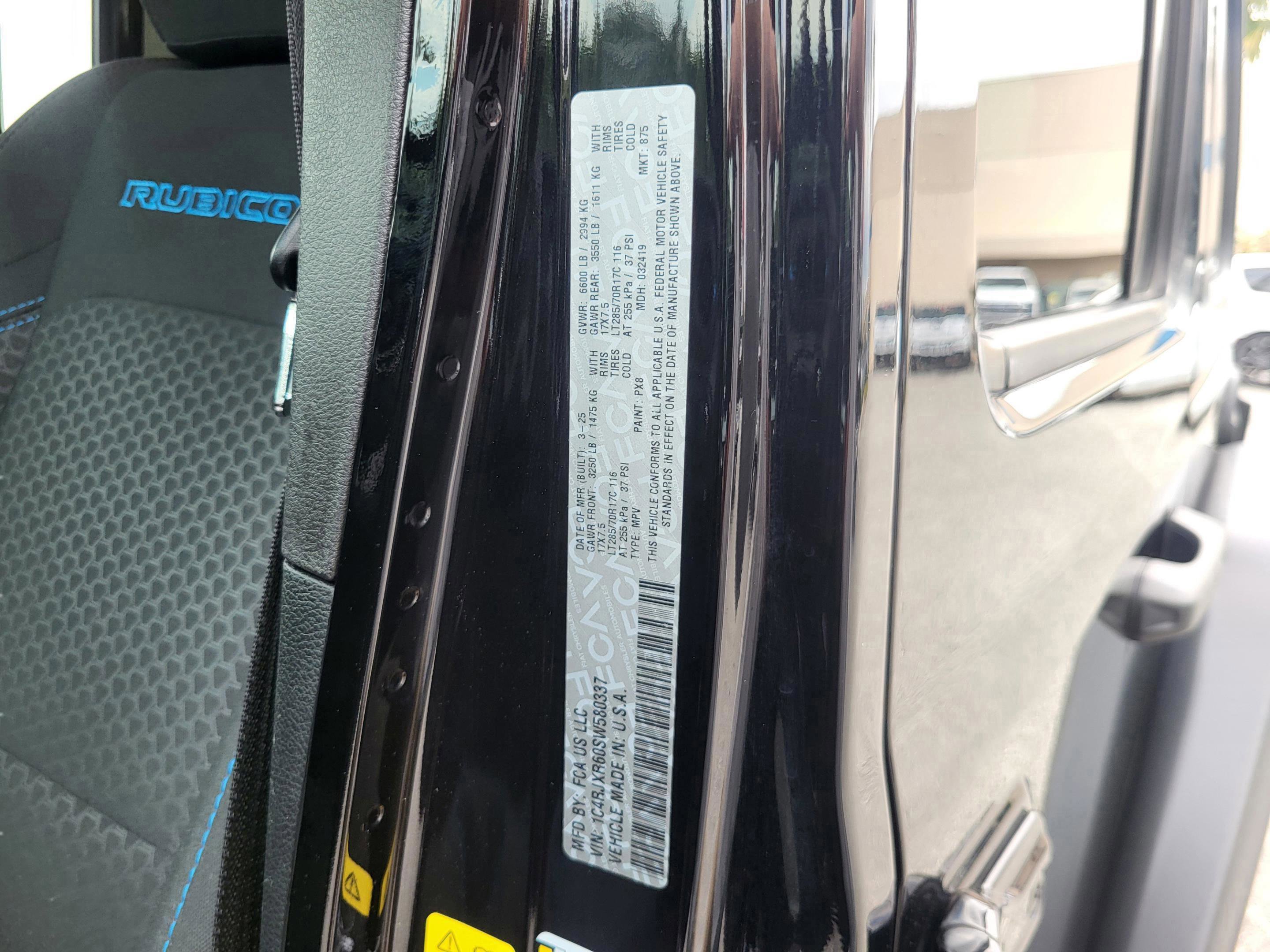 Used 2025 Jeep Wrangler Unlimited Rubicon 4xe w/ Convenience Group image 22