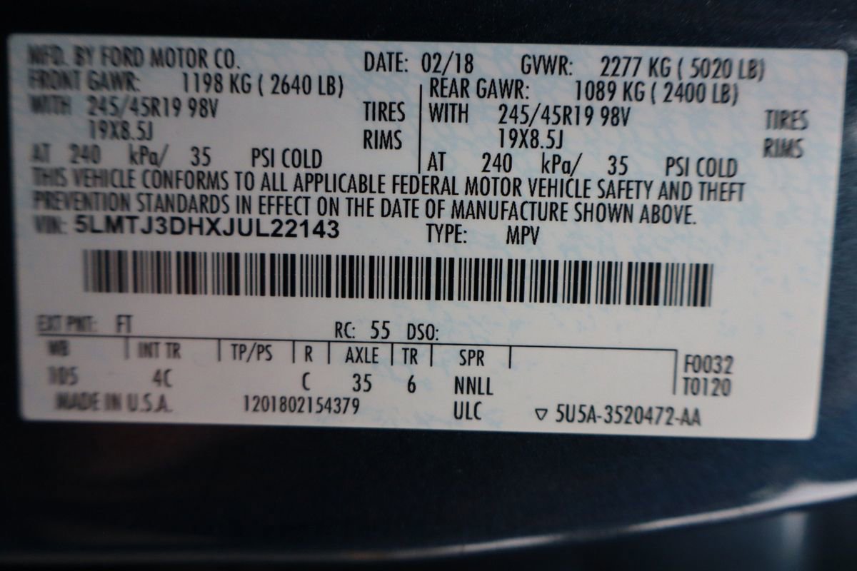 Used 2018 Lincoln MKC Reserve image 46