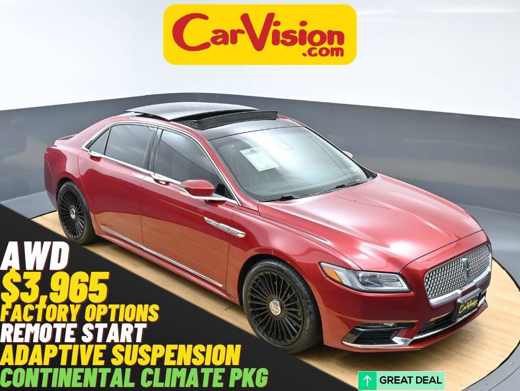 Used 2017 Lincoln Continental Reserve w/ Climate Package AWD/4WD video 1
