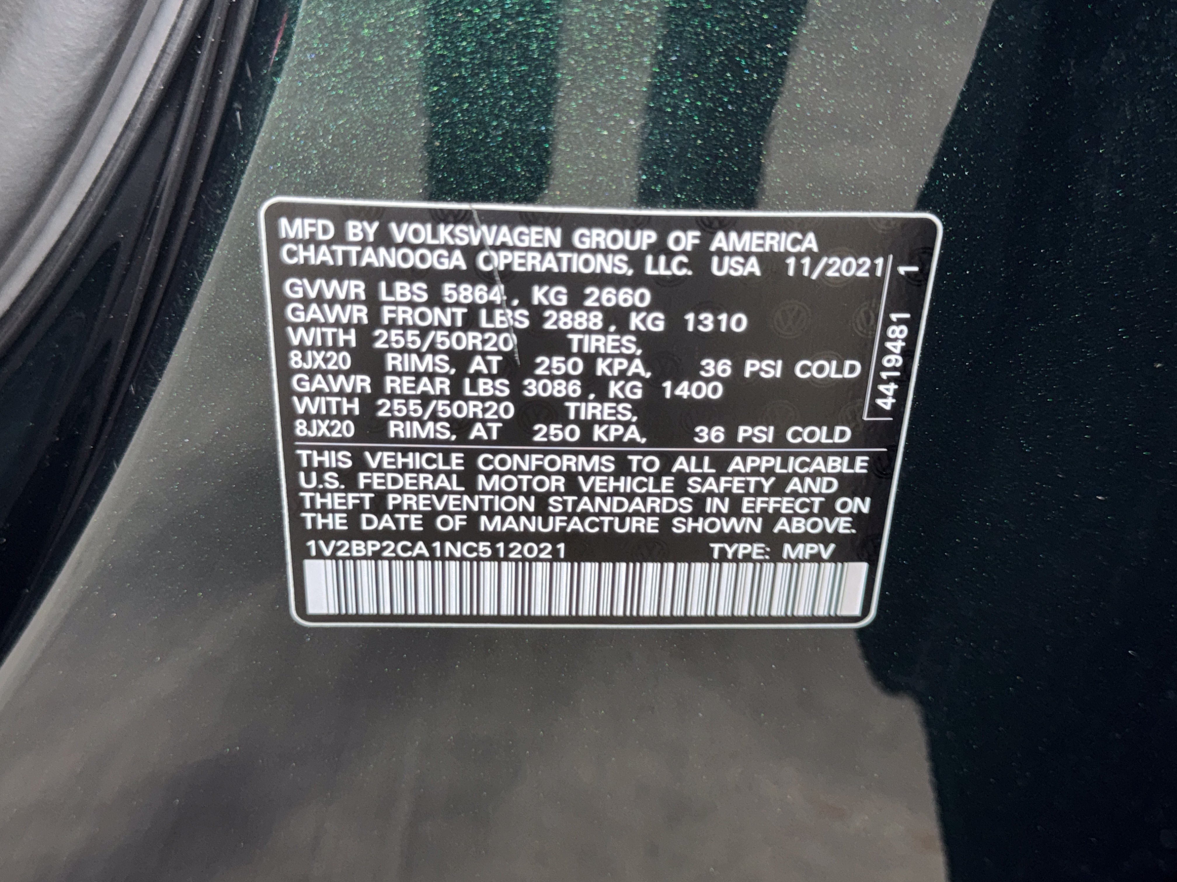 Used 2022 Volkswagen Atlas SEL AWD/4WD image 39