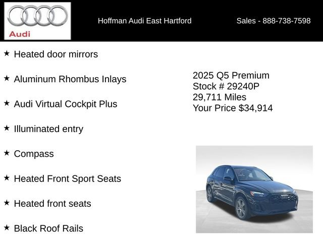 Used 2025 Audi Q5 2.0T Premium image 24
