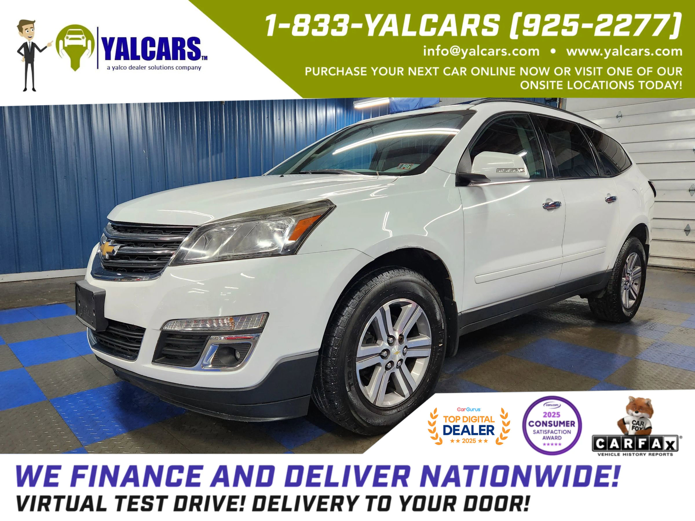 Used 2017 Chevrolet Traverse LT