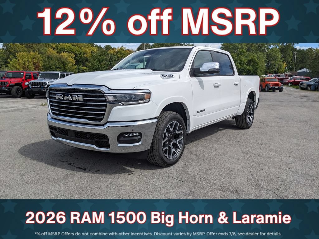 New 2026 RAM 1500 Laramie AWD/4WD image 15