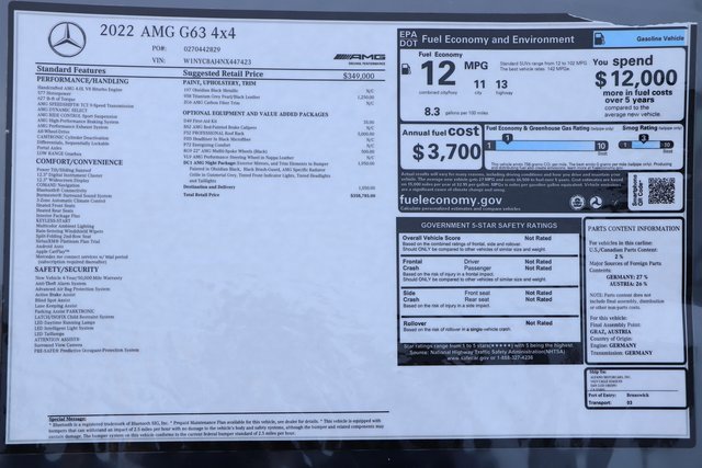 New 2022 Mercedes-Benz G 63 AMG Squared image 40