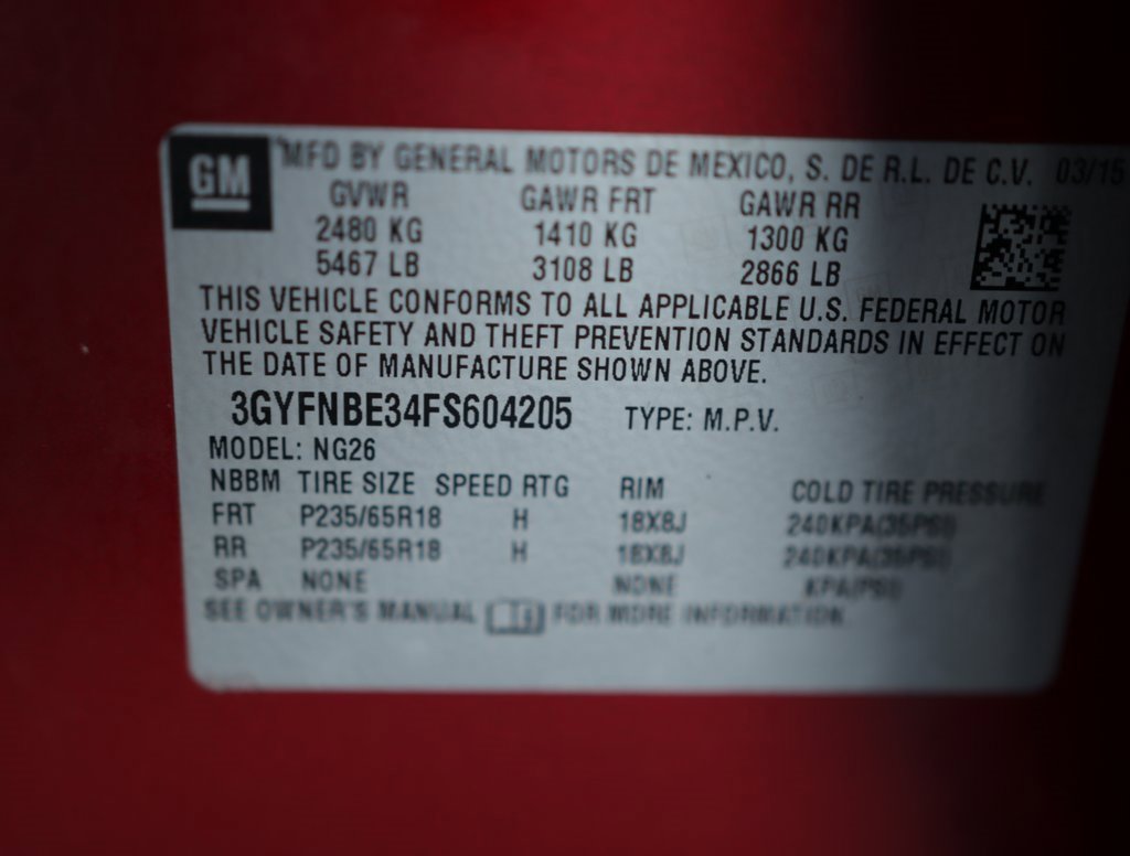 Used 2015 Cadillac SRX Luxury w/ Driver Awareness Package image 40