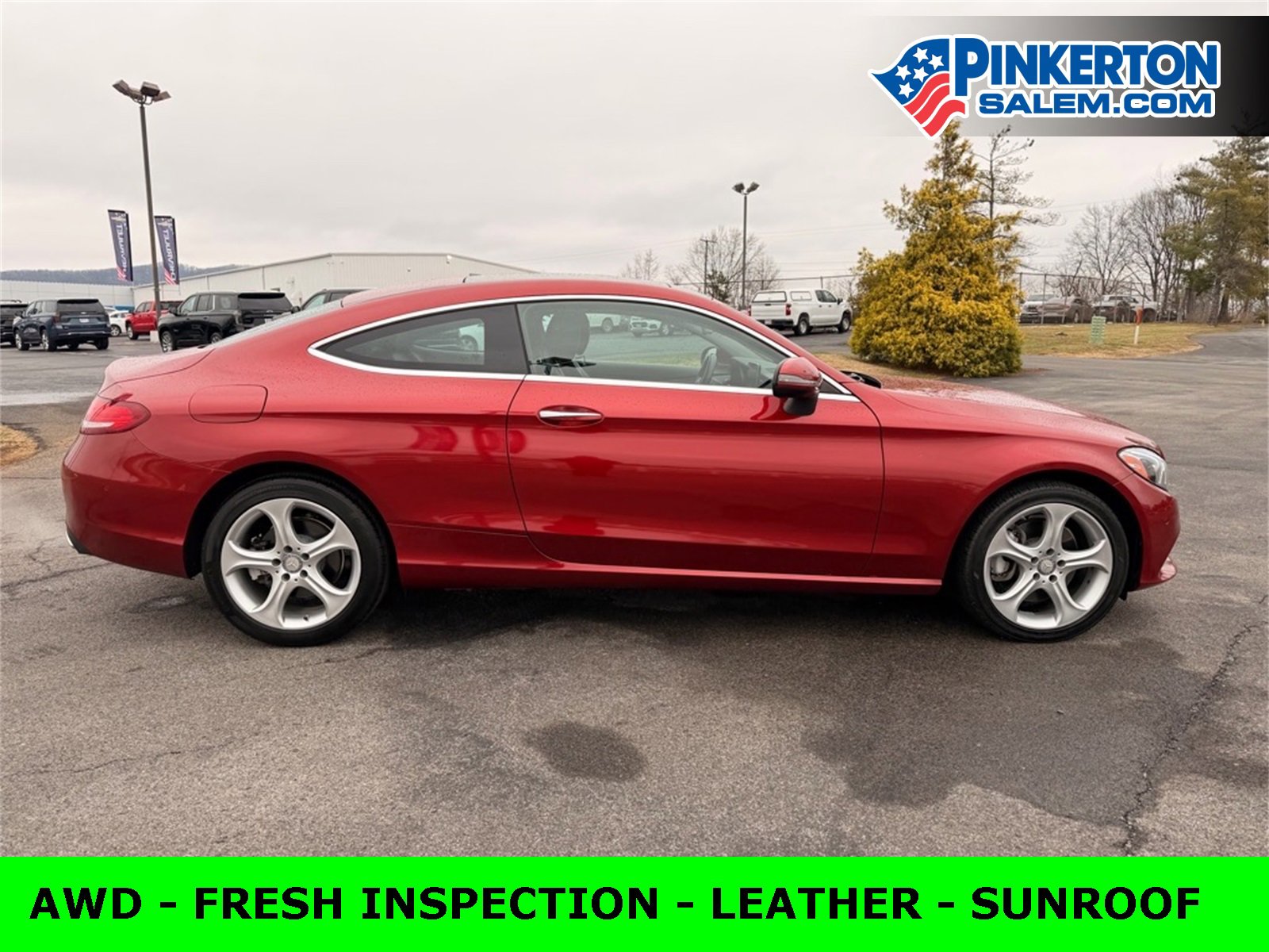 Used 2017 Mercedes-Benz C 300 4MATIC Coupe image 2