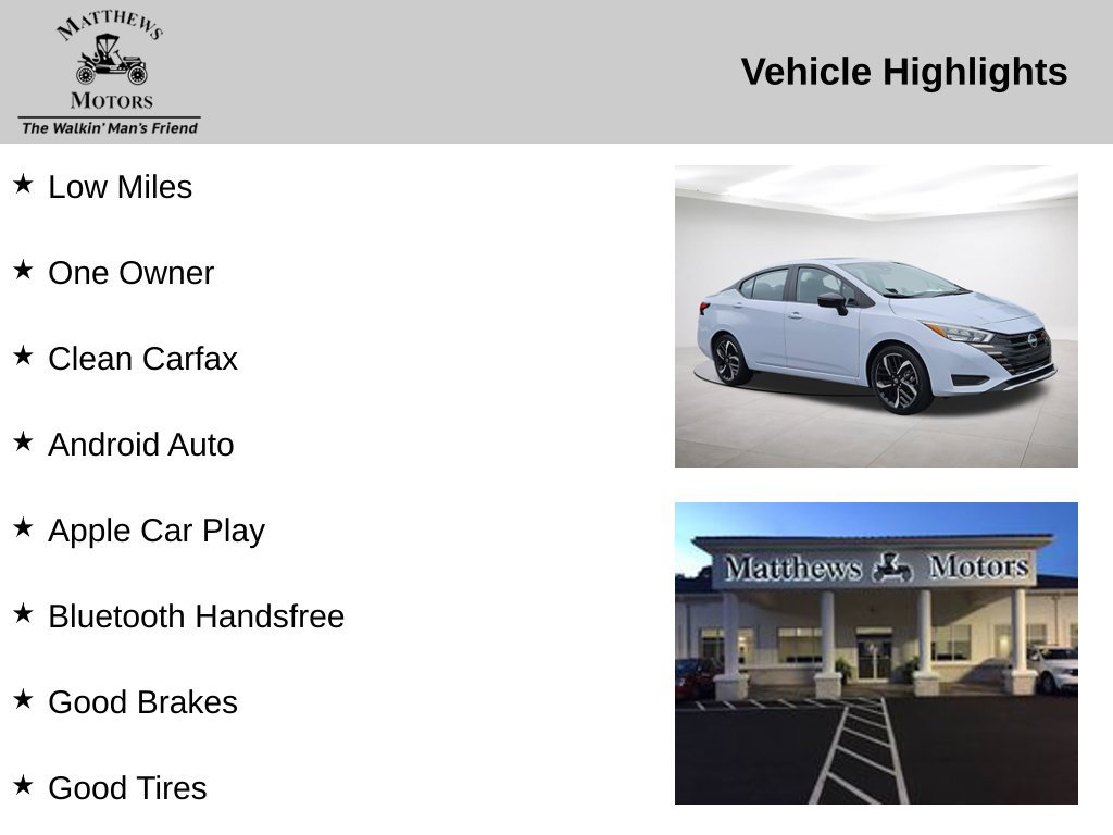 Used 2025 Nissan Versa SR FWD image 14