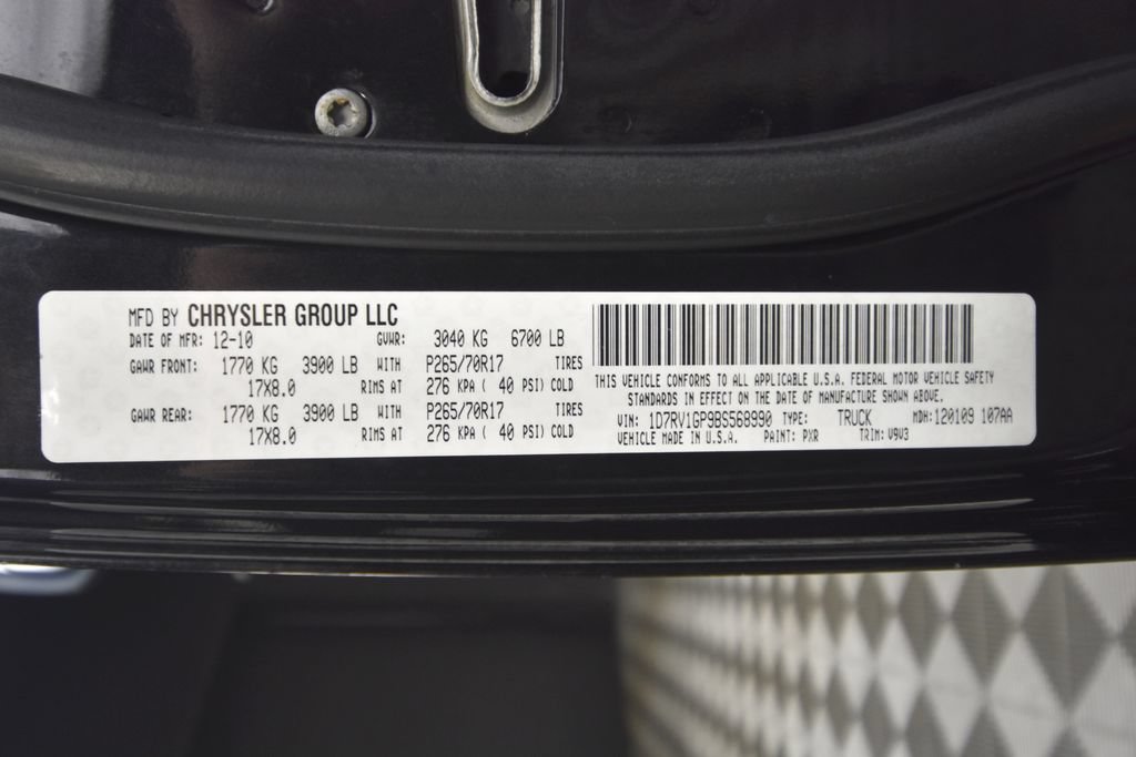 Used 2011 RAM 1500 ST w/ ST Popular Equipment Group AWD/4WD image 22
