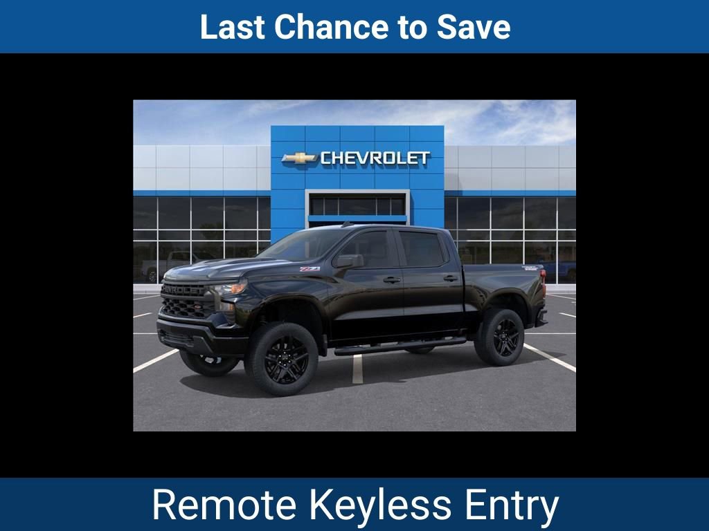 New 2025 Chevrolet Silverado 1500 Custom Trail Boss w/ Turbomax Blackout Package image 2