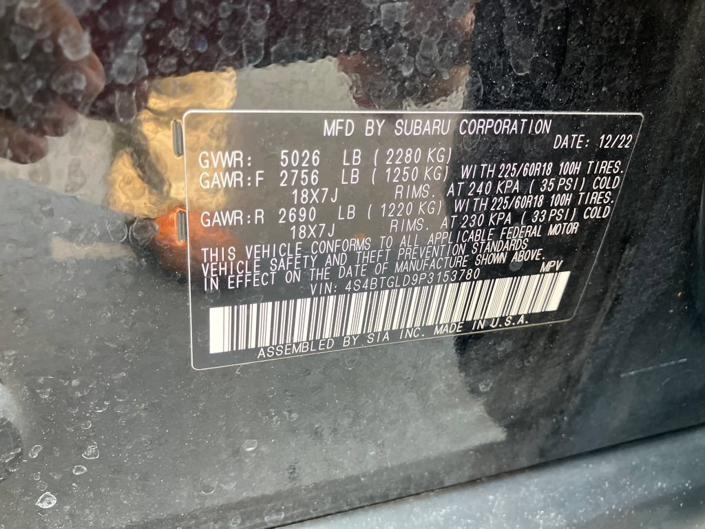 Used 2023 Subaru Outback Onyx Edition XT AWD/4WD image 33