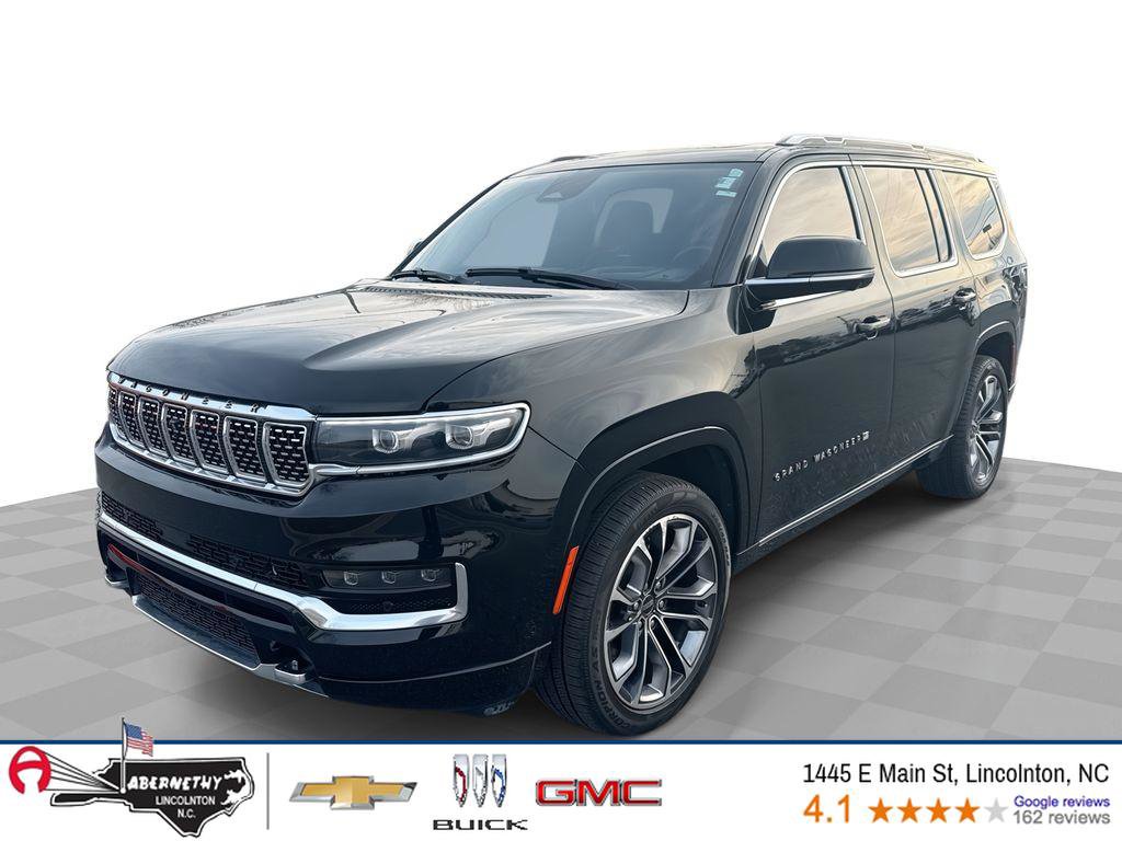 Used 2022 Jeep Grand Wagoneer Series III w/ Rear Seat Video Group 1 video 1