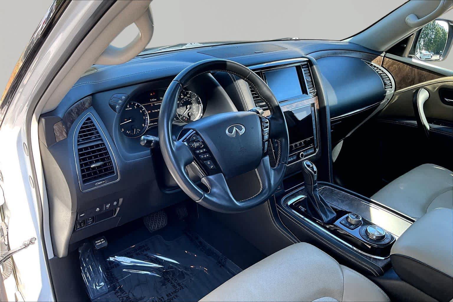 Used 2021 INFINITI QX80 Premium Select w/ Cargo Package AWD/4WD image 18