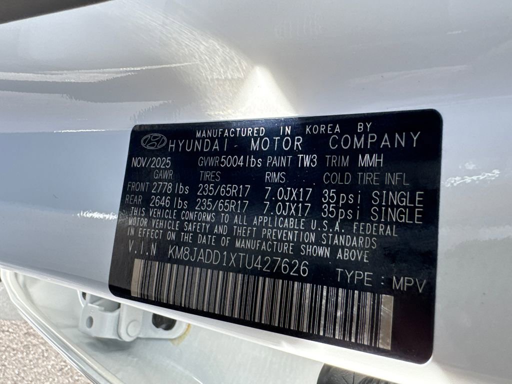 New 2026 Hyundai Tucson Blue SE image 23