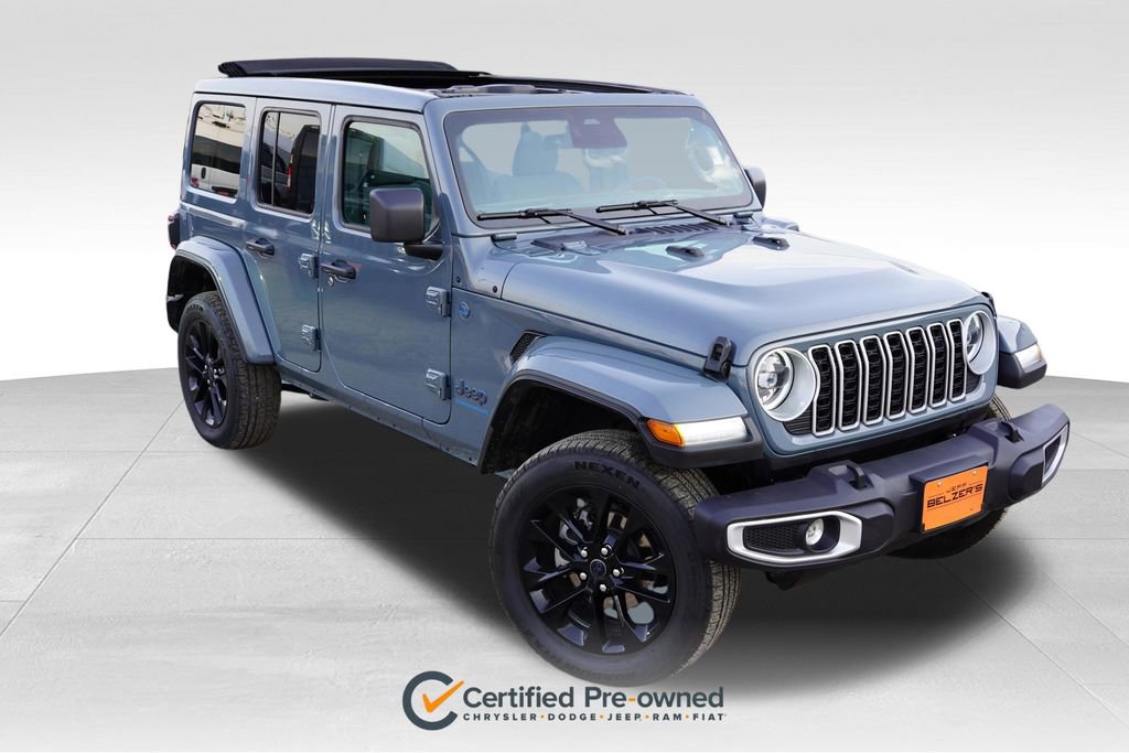 Certified 2025 Jeep Wrangler Unlimited Sahara w/ Safety Group image 1