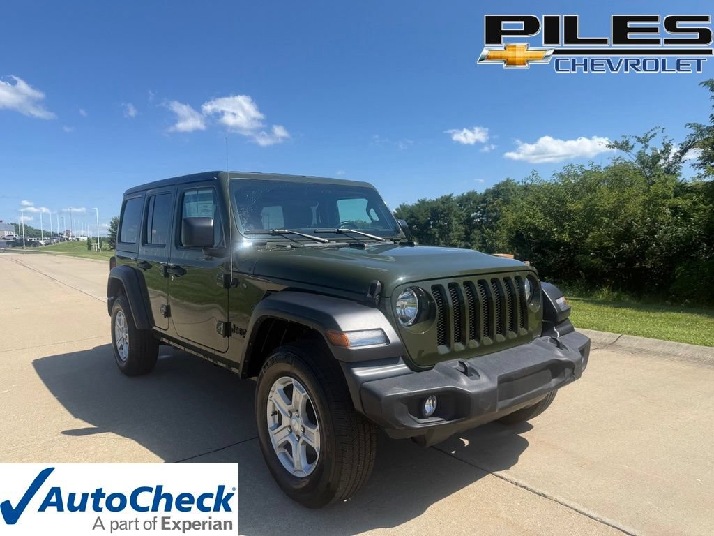 Used 2022 Jeep Wrangler Unlimited Sport AWD/4WD image 1