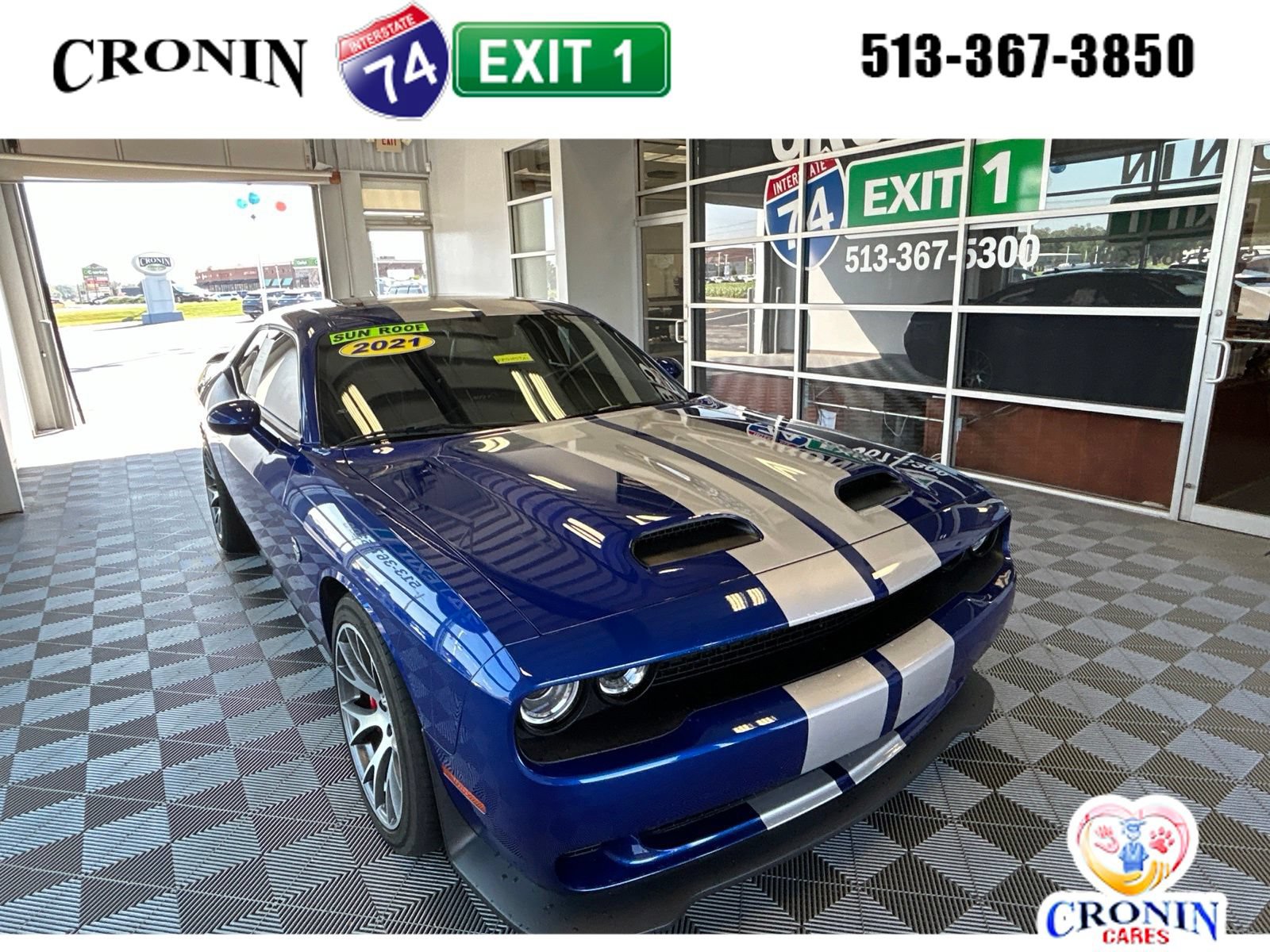 Used 2021 Dodge Challenger SRT Hellcat w/ Plus Package RWD image 1