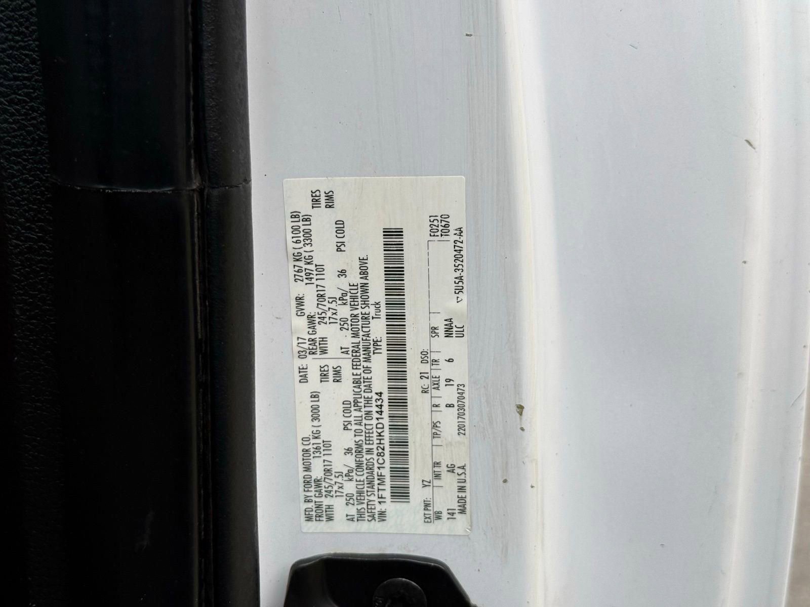 Used 2017 Ford F150 XL w/ Equipment Group 101A Mid RWD image 42