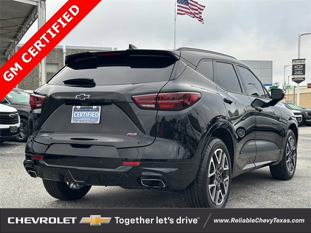 Certified 2023 Chevrolet Blazer RS w/ Driver Confidence II Package image 4