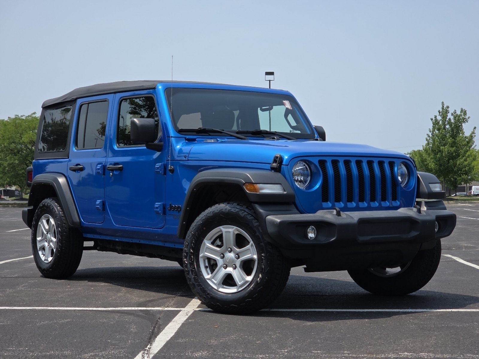 Used 2021 Jeep Wrangler Unlimited Sport AWD/4WD video 2
