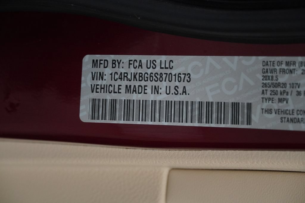 Certified 2025 Jeep Grand Cherokee L Limited w/ Luxury Tech Group II AWD/4WD image 56