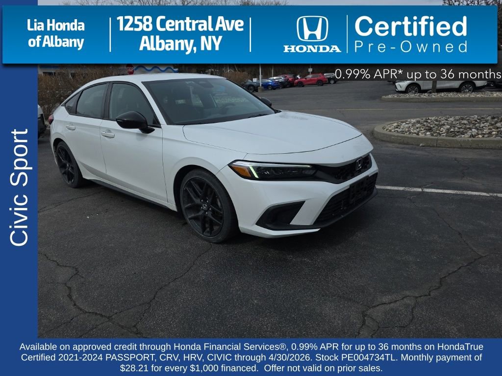 Certified 2023 Honda Civic Sport