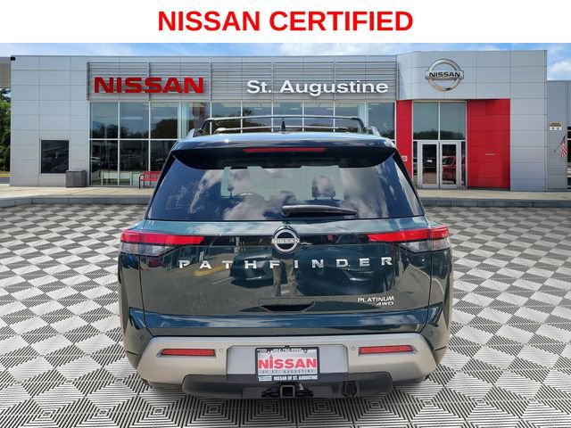 Certified 2022 Nissan Pathfinder Platinum w/ Cargo Package AWD/4WD image 3