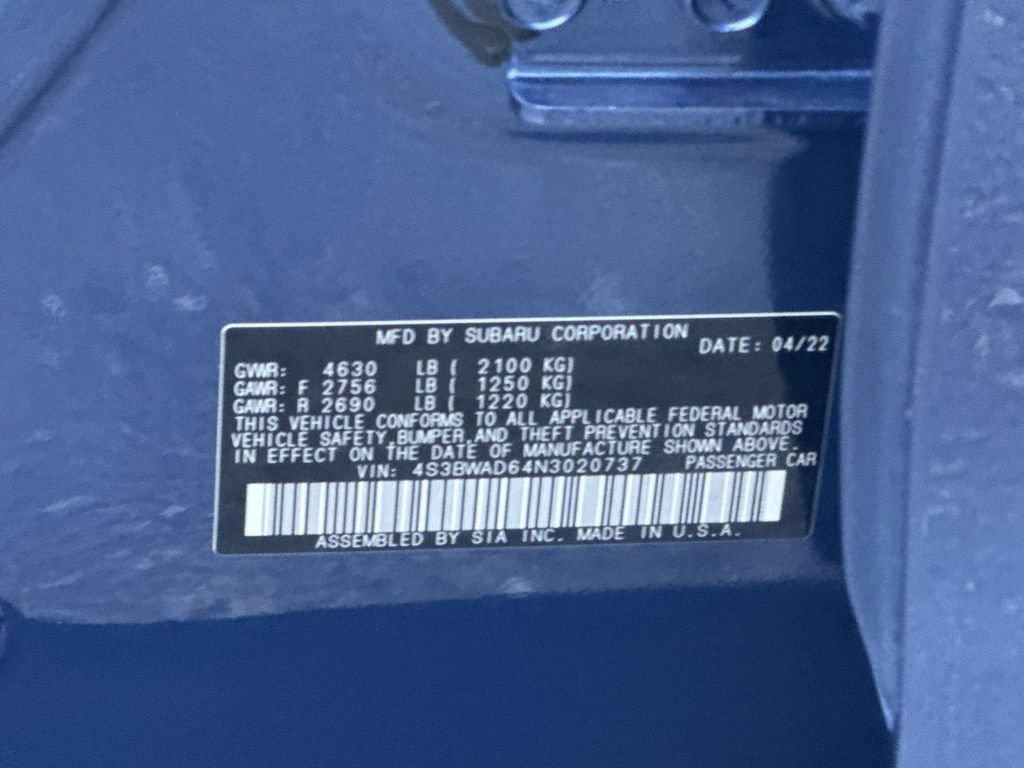 Used 2022 Subaru Legacy Premium AWD/4WD image 26