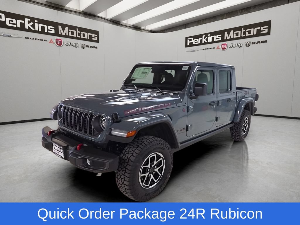 New 2026 Jeep Gladiator Rubicon w/ Steel Power Dome Hood Package