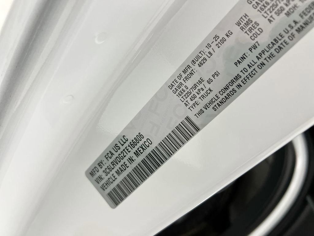 New 2026 RAM ProMaster 2500 w/ Power Group FWD image 25