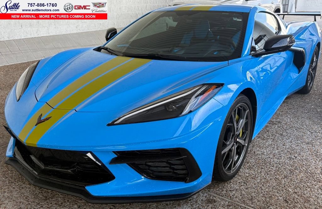 Certified 2023 Chevrolet Corvette Stingray Premium Cpe w/ Z51 Performance Package RWD image 1