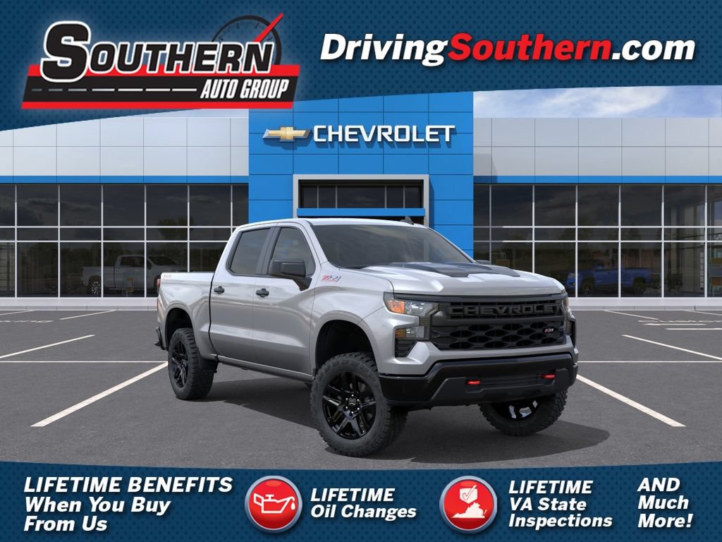 New 2026 Chevrolet Silverado 1500 Custom Trail Boss AWD/4WD image 1