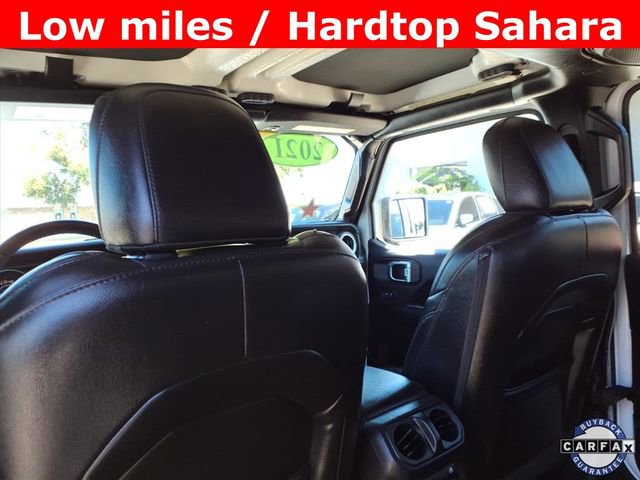 Used 2021 Jeep Wrangler Unlimited Sahara image 19