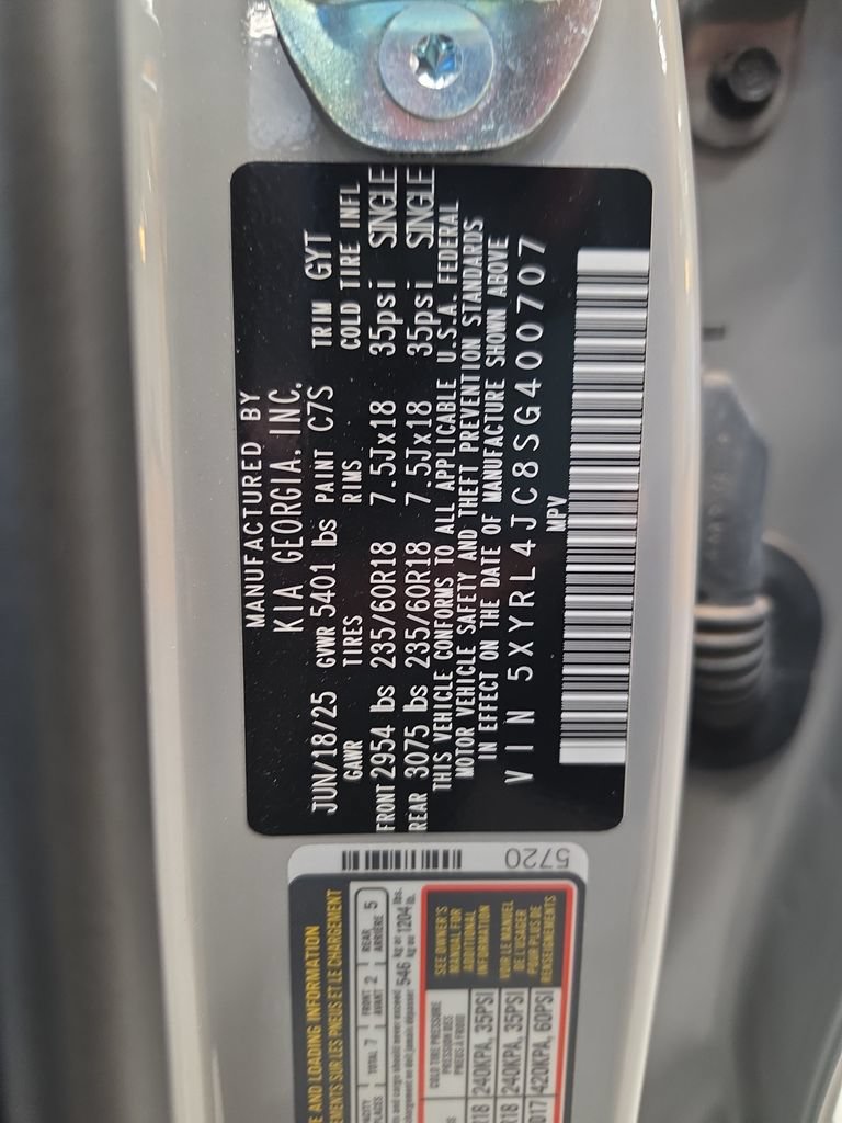 Certified 2025 Kia Sorento S FWD image 41